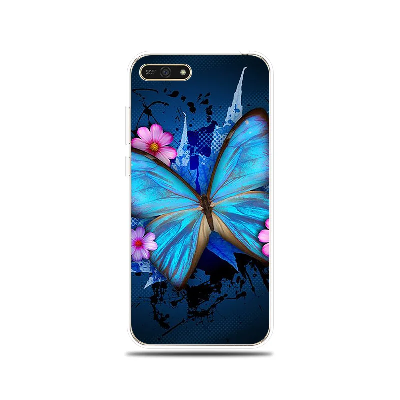 Силиконовый чехол с рисунком бабочки для Huawei Honor 5A 6X 7X 7A Pro 7C 7S 8C 8X мягкий 8 9 10 Lite |