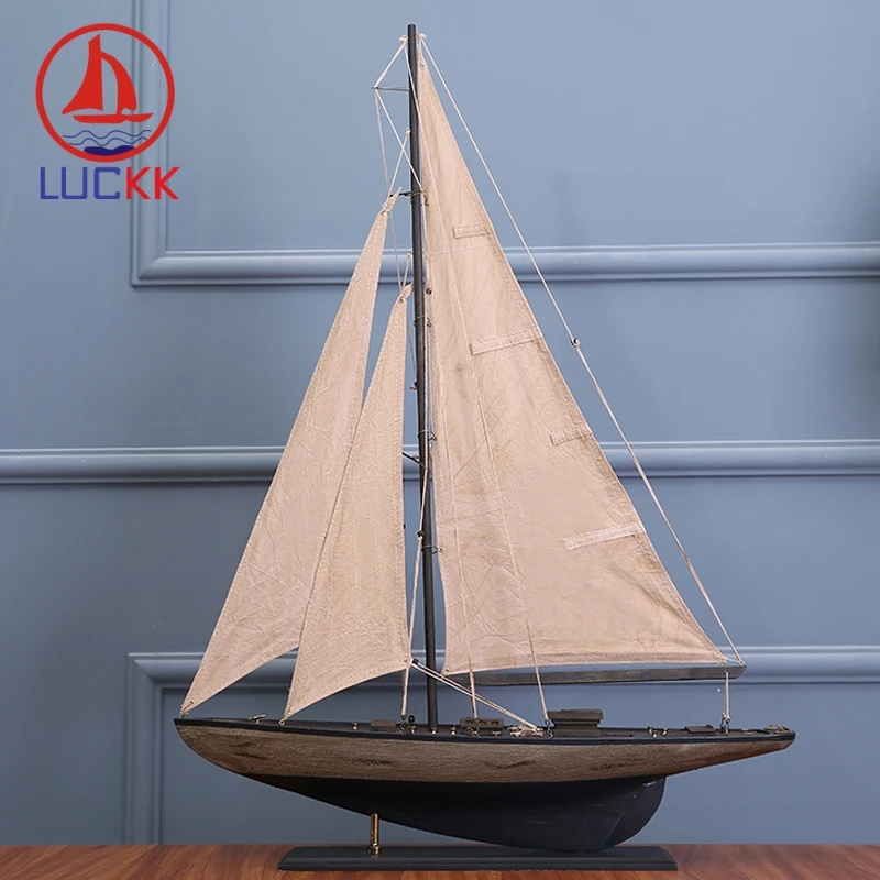 LUCKK 60 см Американская деревянная модель DIY корабль домашний интерьер 2 цвета