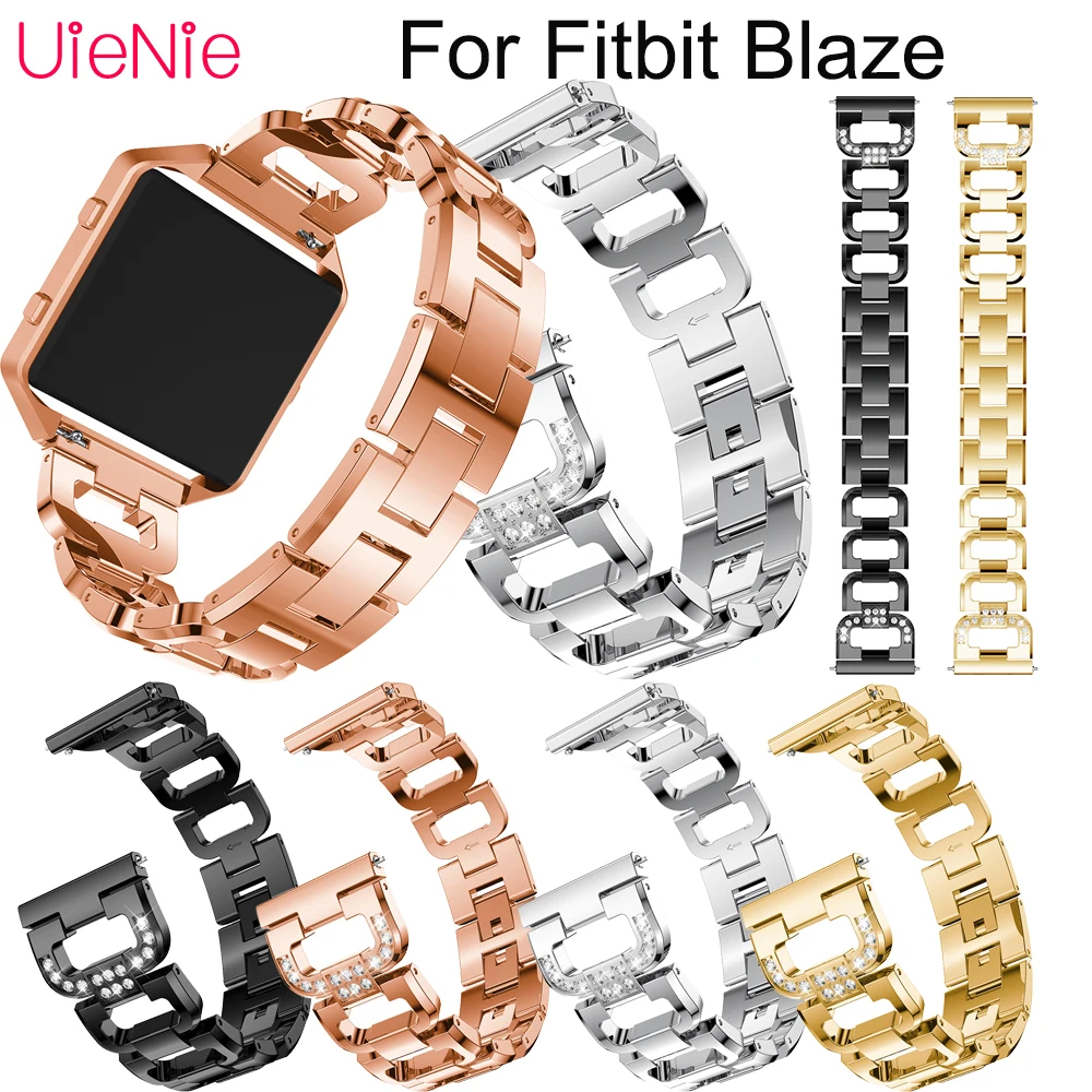 Браслет из нержавеющей стали для умных часов Fitbit Blaze frontier/классический сменный