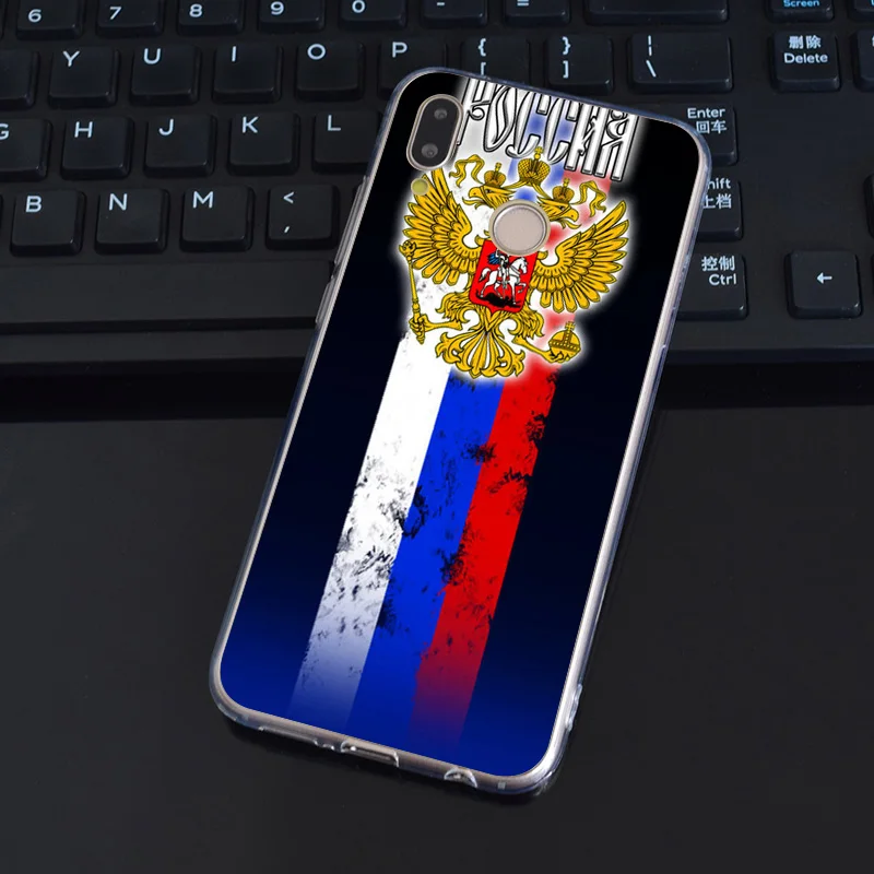 DREAMFOX L602 российский американский флаг Мягкий ТПУ силиконовый чехол для Huawei Honor 6a 6C