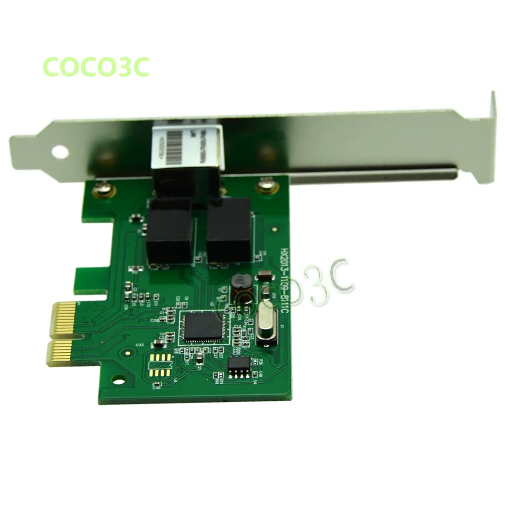 Realtek 8111C компьютер 1 Гбит/с Gigabit Ethernet Сетевая карта PCI e к порту RJ45 Lan адаптер