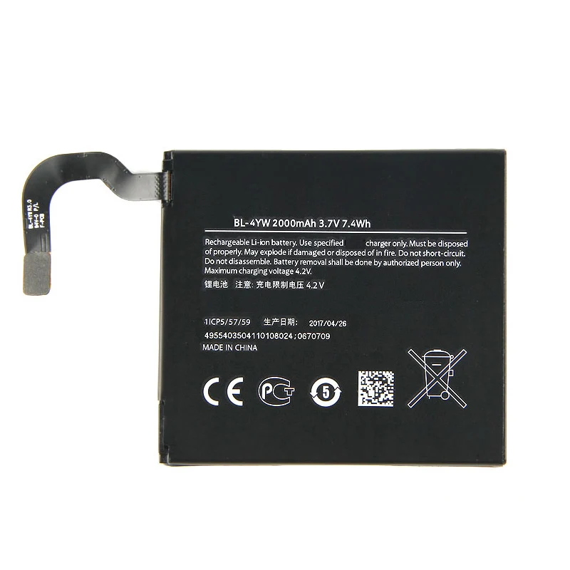 Оригинальный BL-4YW BL 4YW для Nokia Lumia 925 925T 2000mAh аккумулятор телефона | Мобильные