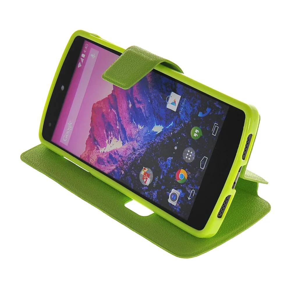 Двойное окно искусственная кожа 4.95For Nexus 5 чехол для LG Google задняя крышка сотового