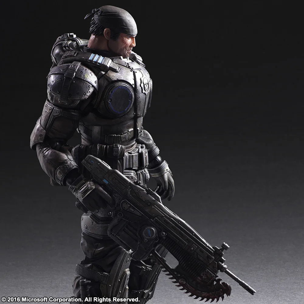 PLAY ARTS 27 см Marcus Fenix фигурка модель игрушки | Игрушки и хобби