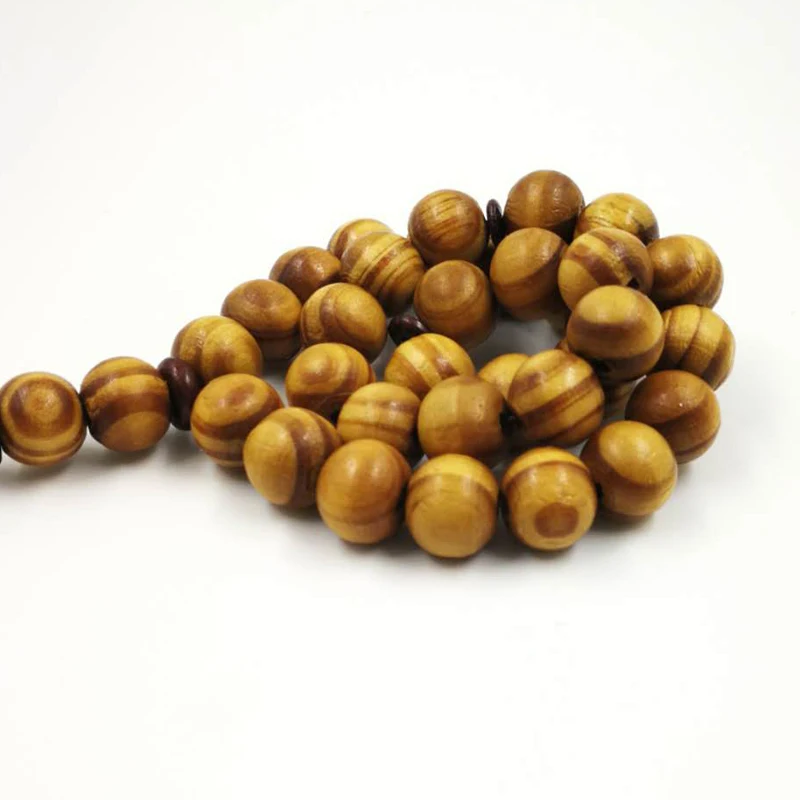 Молитвенные четки из букового дерева Tasbih 33 66 99 8 10 12 14 мм|Плетеные браслеты| |