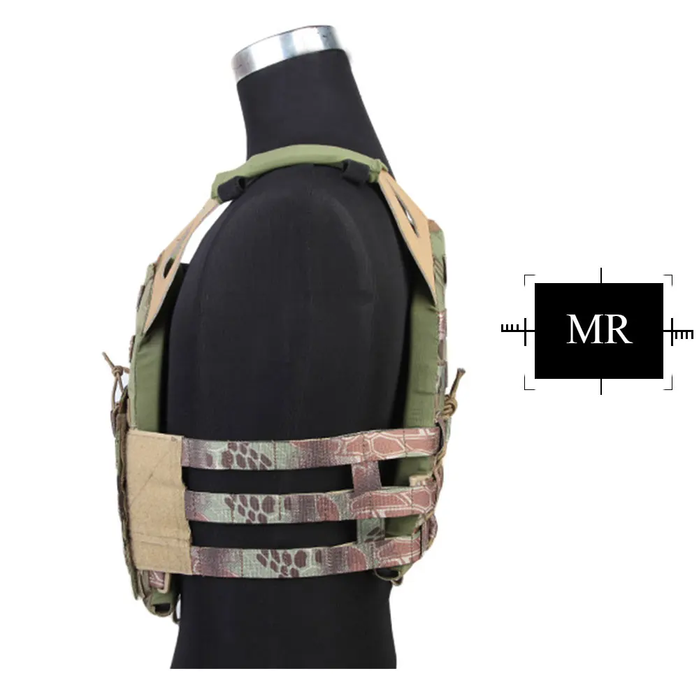 Emersongear Тактический Жилет Molle СКП жилет airosft Пейнтбол Молл жилет с груди защитная пластина Перевозчик Мультикам EM7344