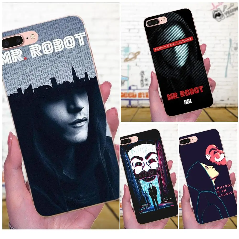 Чехол Mr Robot для Huawei Mate 7 8 9 10 20 P8 P9 P10 P20 P30 Lite Plus Pro 2017|Чехлы-накладки| |