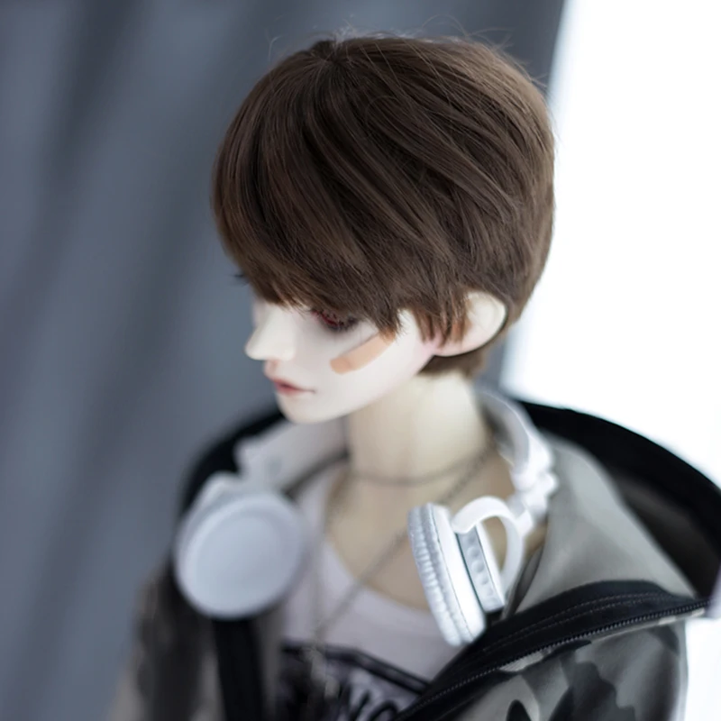 Allaosify Bjd парик SD кукла Красивая Золотая прямая 1/3 1/4 1/6 высокотемпературные куклы
