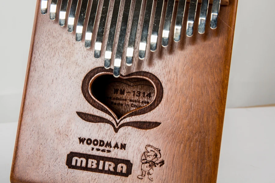 17 клавиш калимба с инструкцией Портативный игрушечное пианино mbira санза красного