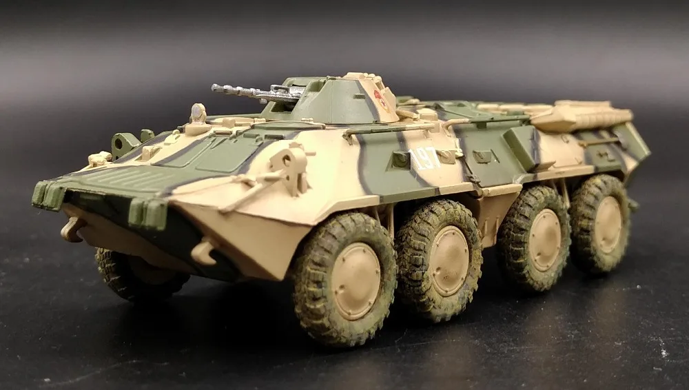 

new Value 1:72 Russia BTR-80 wheeled armored vehicle model 35019 Trumpet Collection model Holiday gifts