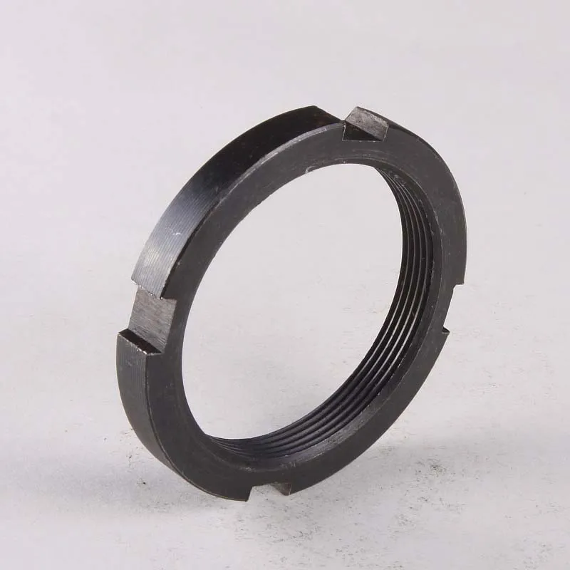 1 шт. круглые Четыре слота гайка с прорезями фиксирующая тонким зубом M10 * GB812|slot