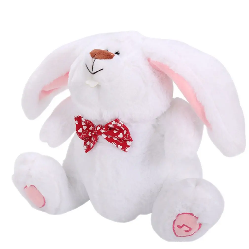 Электронные интерактивные питомцы игрушки умный ходящий говорящий кролик