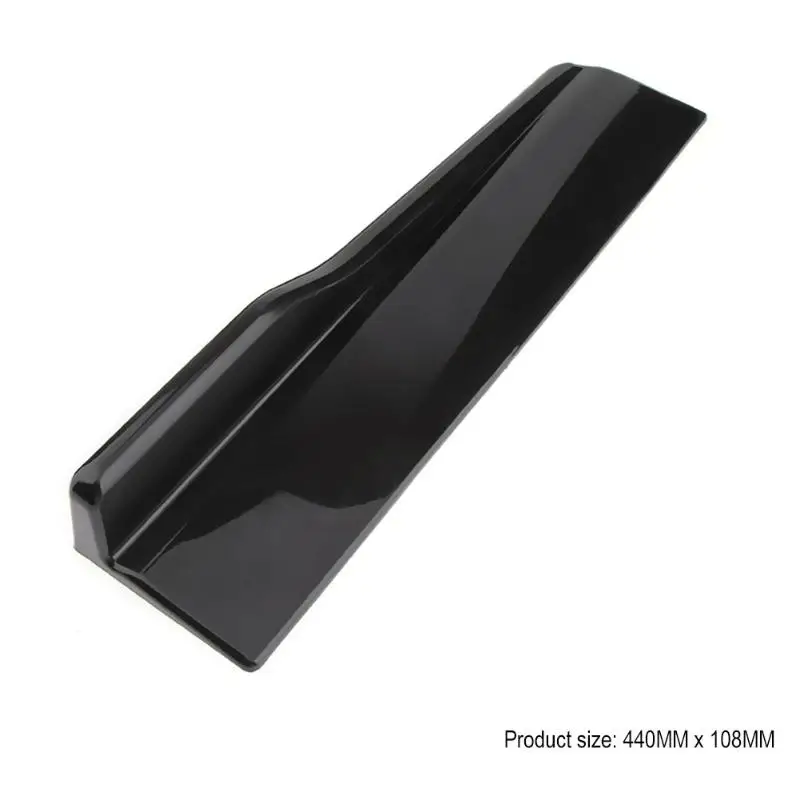 1 пара кузова автомобиля боковая юбка рокер сплиттеры Winglet Лопата против царапин крылья диффузор декоративный нож устойчивый к царапинам