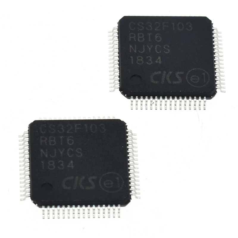 CS32F103RBT6 идеально подходит вместо STM32F103RBT6 LQFP64 STM32F103 QFP64 QFP Производительность линии
