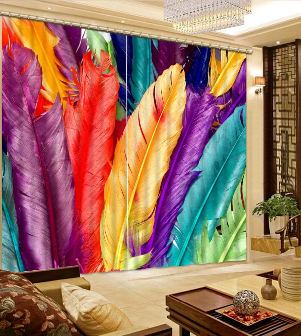 3d занавески высокое качество индивидуальный размер Современный Модный 3D