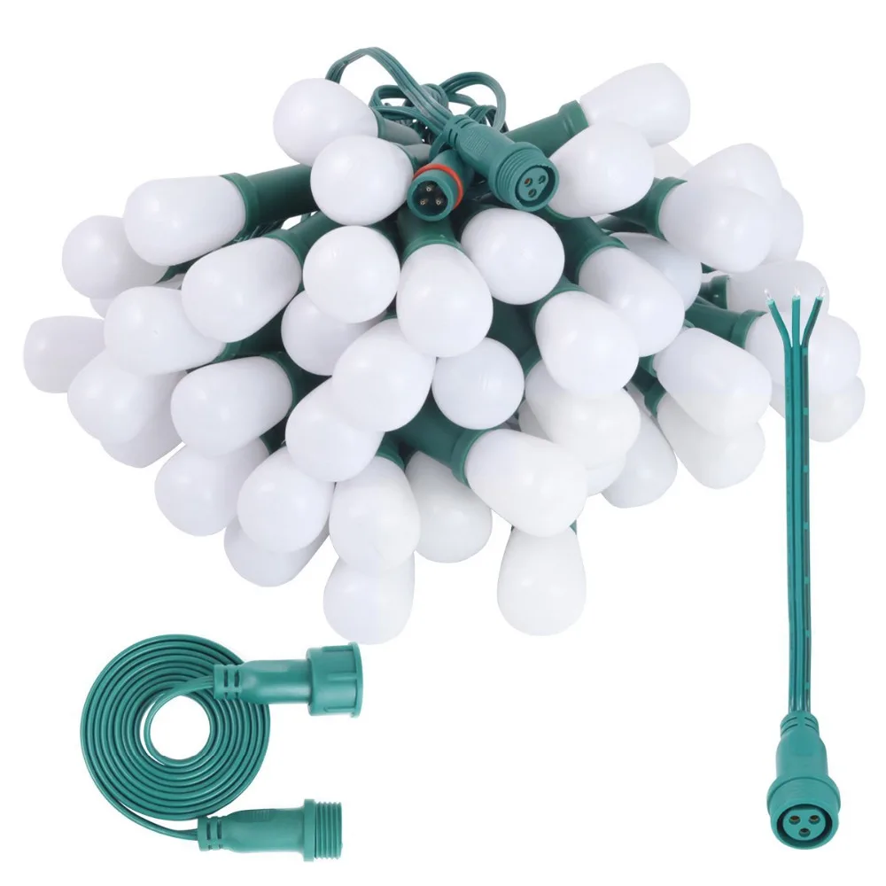 Пиксельная Светодиодная лампа WS2811 RGB диффузионная цифровая индивидуально