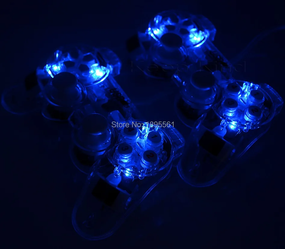 Новый USB вибрации геймпад близнецы пк игровой контроллер джойстик ALP034 |