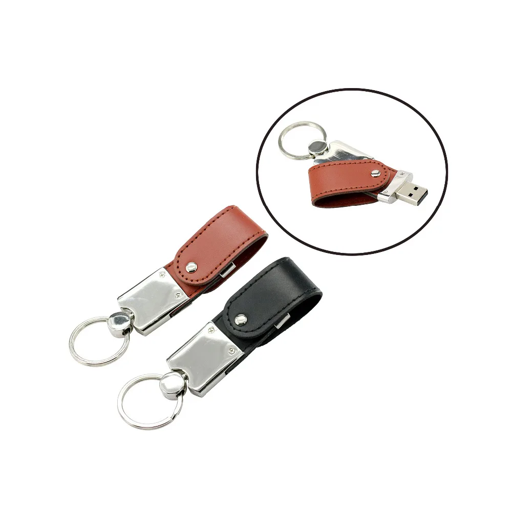 Портативный кожаный металлический USB 2.0 флэш-накопитель для хранения данных ручка 128 ГБ 64 ГБ 32 ГБ 16 ГБ мини флэшка пендрайв.