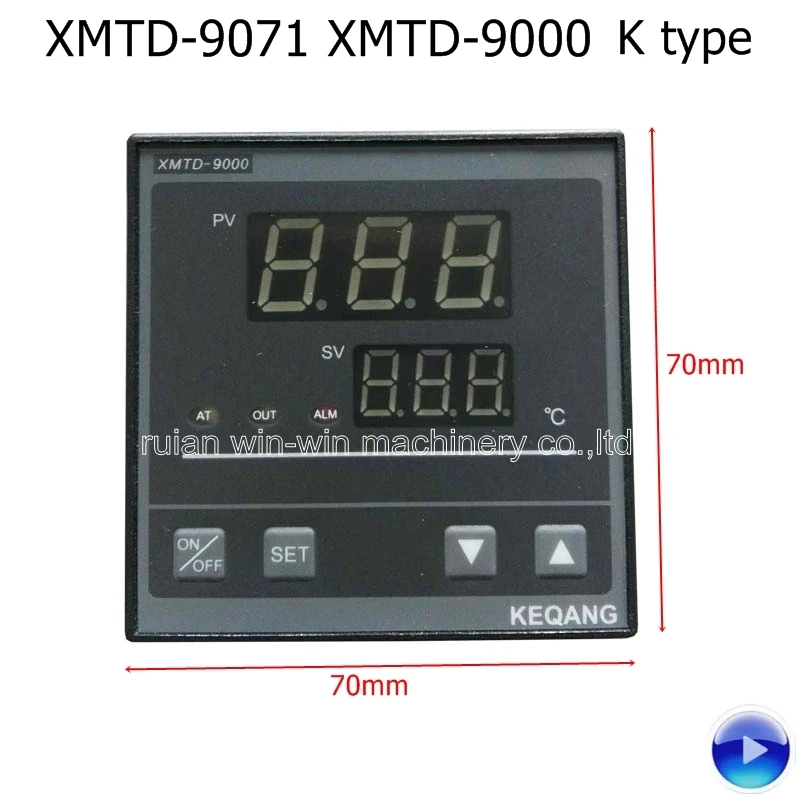 2 шт. XMTD-9000 XMTD-9071 k тип KEQUANG XMTD цифровой регулятор температуры для машины выдувания