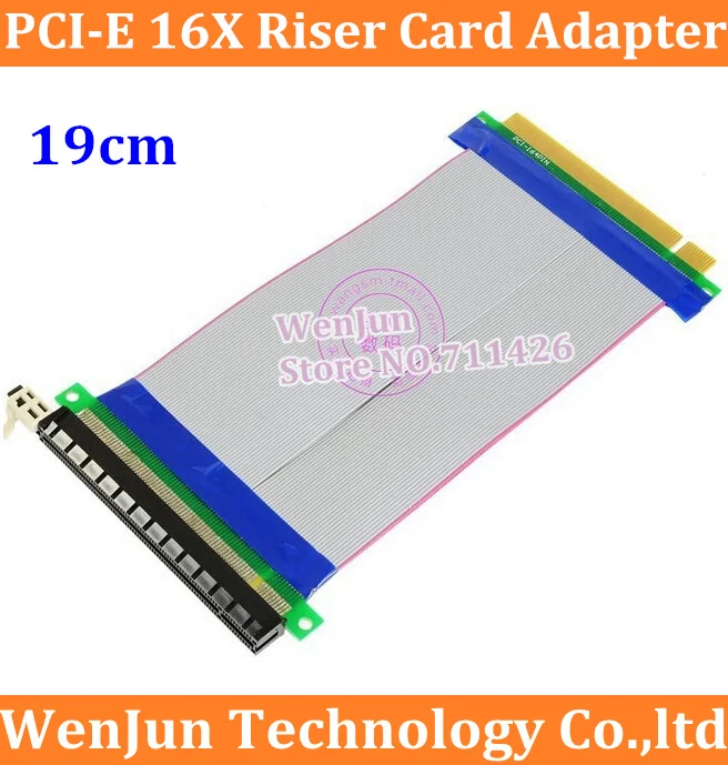 Высококачественный PCI-E 16X до Райзер-адаптер кабель расширения PCI E 16 X Pci Express гибкий
