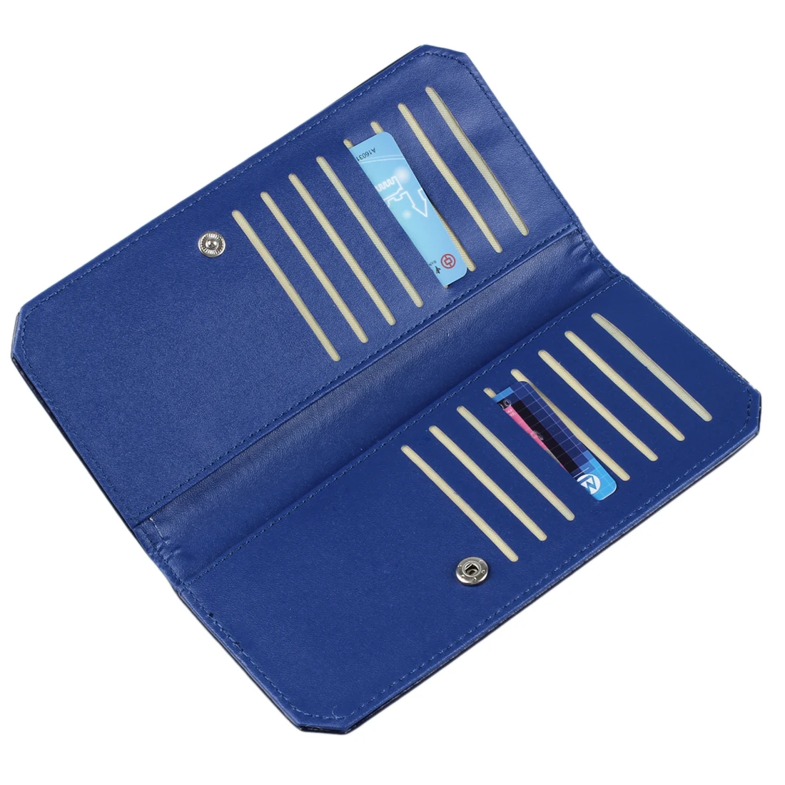 Женский тонкий длинный кошелек из искусственной кожи с отделением для карт|purse