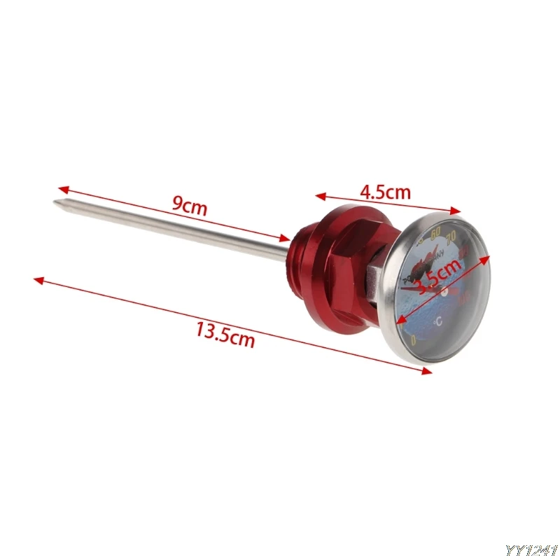 

2018 new arrival Motorcycle Dirt Pit Bike Parts Oil Cap Tank Temperature Gauge For 110cc 125cc G6KC