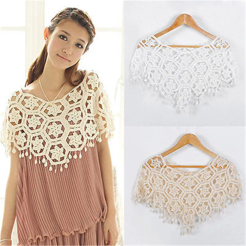 Женский кружевной бюстгальтер-Бралетт вязаный бюстгальтер в стиле бохо Пляжное