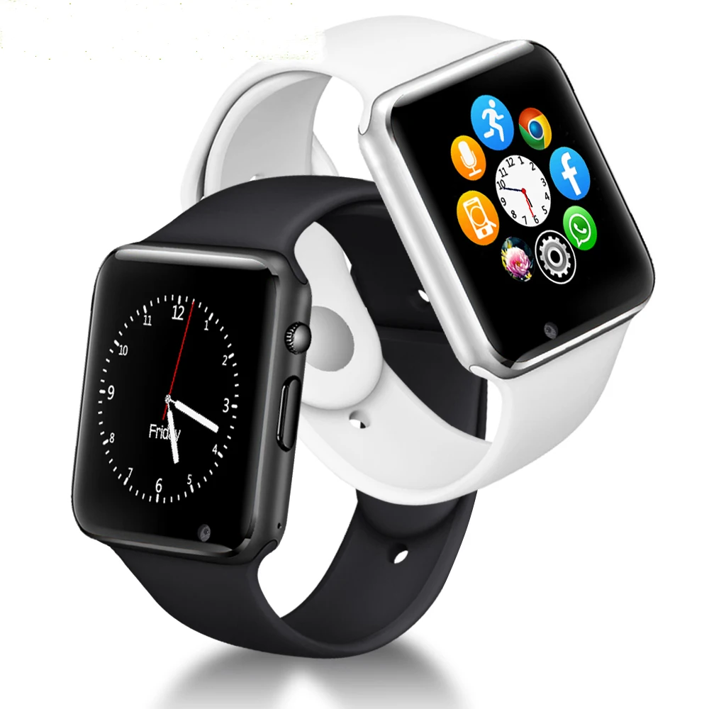 Новинка 2019 Bluetooth A1 Смарт часы спортивные наручные Поддержка 2G SIM TF камера Smartwatch