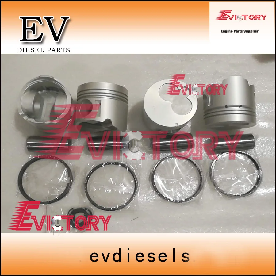 EV For Isuzu engine 4JG2 rebuild kit Piston piston ring cylinder liner gasket bearing valve | Автомобили и мотоциклы