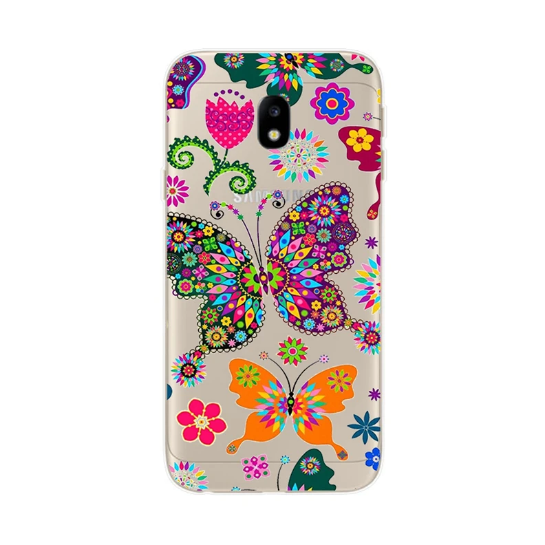 Silicone Cover For Samsung J3 2017 Case 5.0" Printing Cute Soft TPU Back Galaxy J 3 330 F Phone bags Capa |