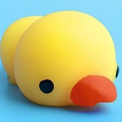 4 Yellow duck Мини Изменить Цвет мягкими милый кот сквиши антистресс игрушка мяч сквиш Моти рост расслабляет мягкий,канцелярия липкий стресса смешная игрушка в подарок - Цвет: 4 Yellow duck
