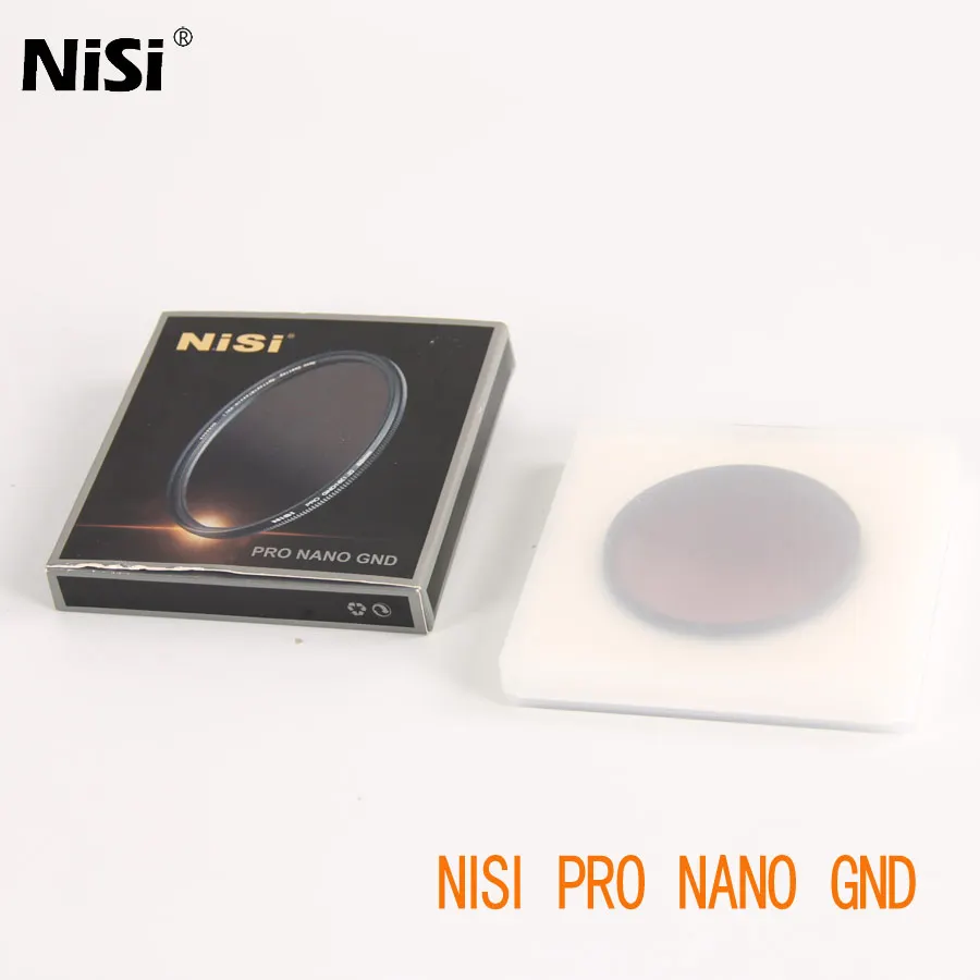 NiSi 67 мм 72 77 82 ультра тонкий PRO NANO GND16 (1 2) окончил серый градиентный фильтр|filters for