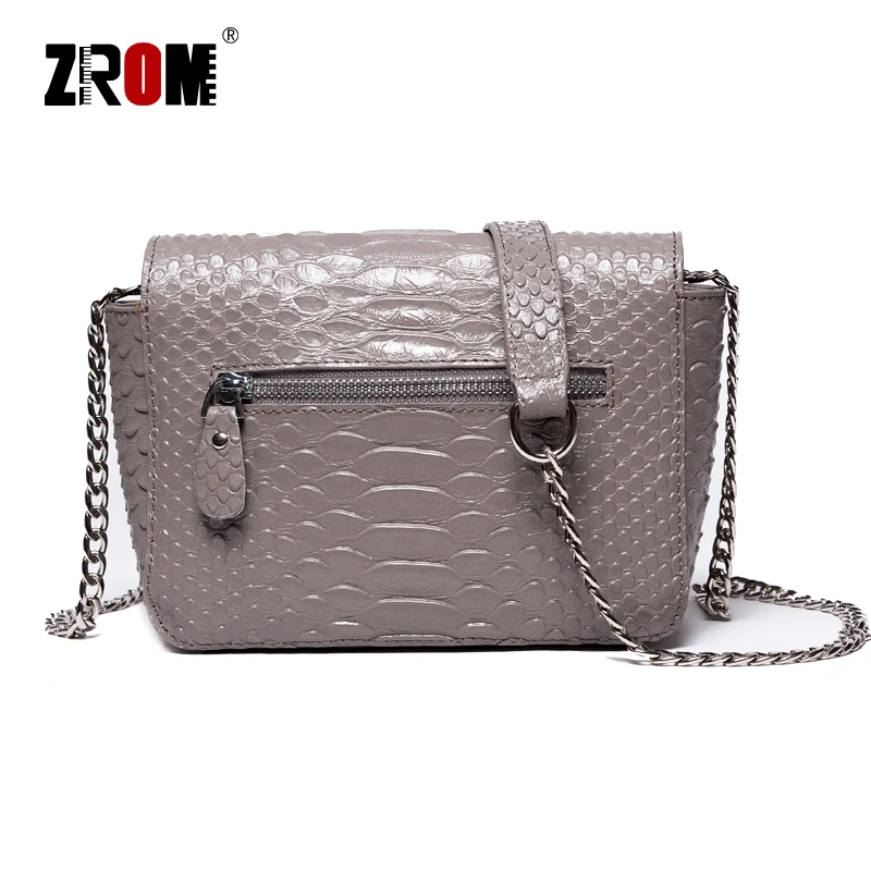 ZROM роскошная дизайнерская женская сумка с рисунком аллигатора новая модная