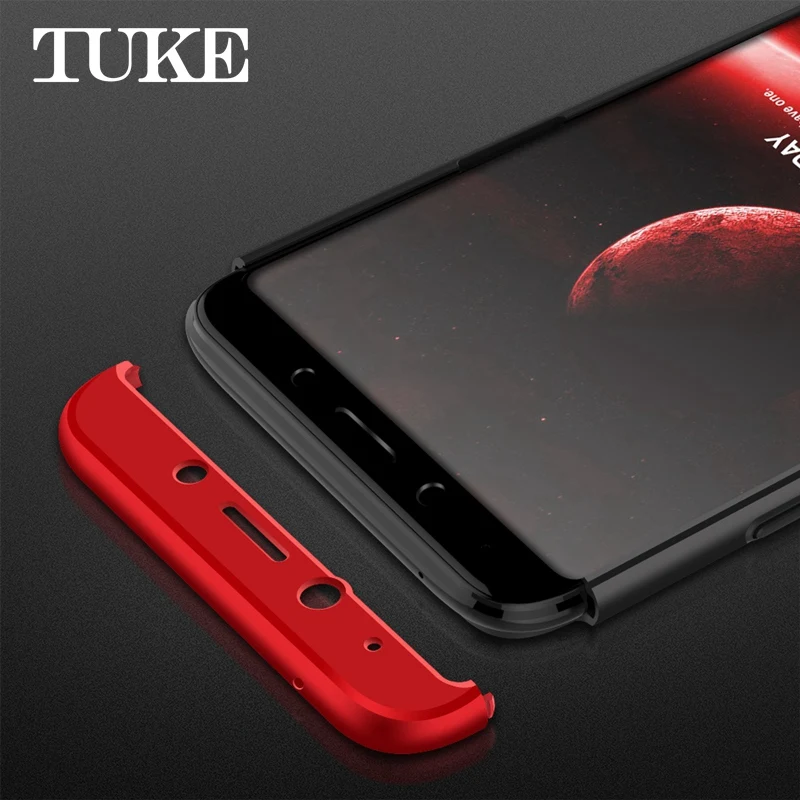 Чехол для OPPO F5 с полной защитой на 360 градусов Жесткий ПК 3 в 1 Fundas чехол | Мобильные