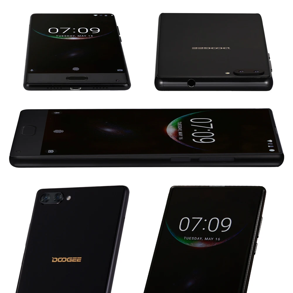 DOOGEE MIX оригинальный смартфон Android 7 0 с двумя камерами 5 дюймов MTK Helio Octa Core 6 ГБ + 64 LTE 4G