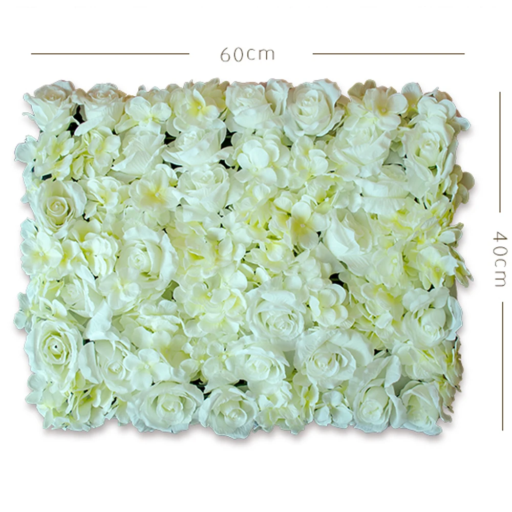 10 шт./лот искусственный шелк роза для свадебного фона цветочное украшение на