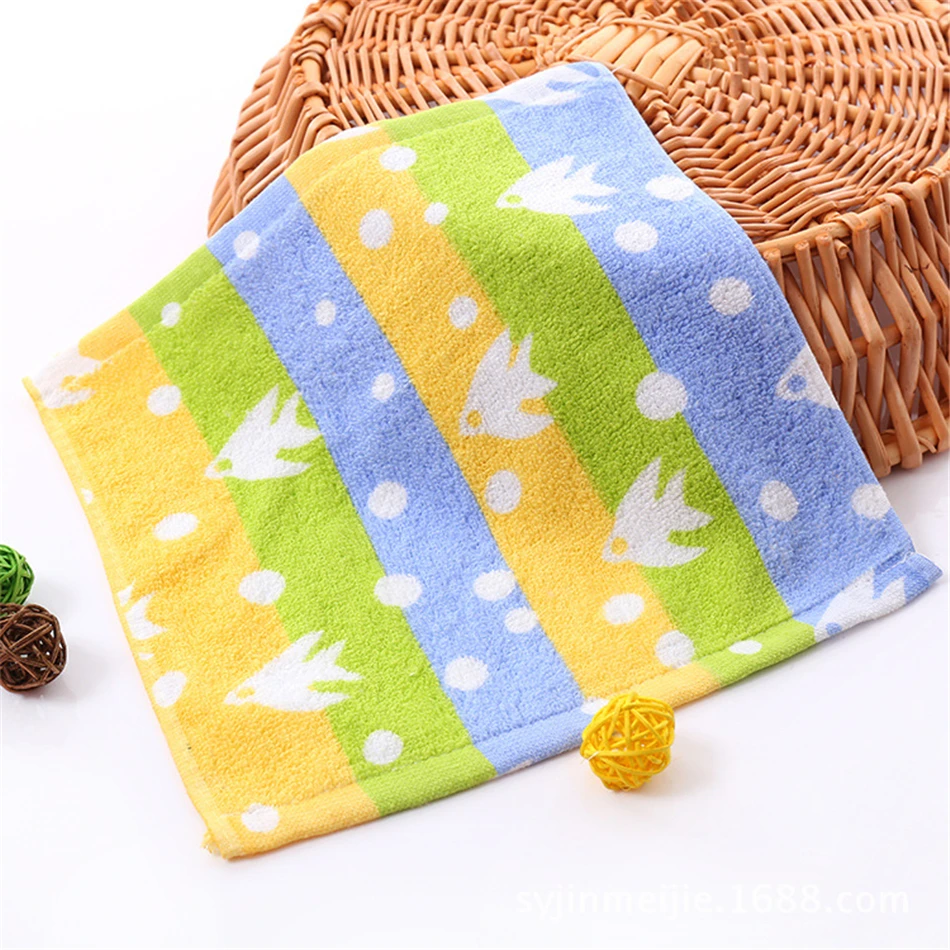 Child Face Towel Washcloth Baby Towel Newborn Muslin Baby Cotton Handkerchiefs Gauze Cloth Squares New Born Towel for Baby Wipes