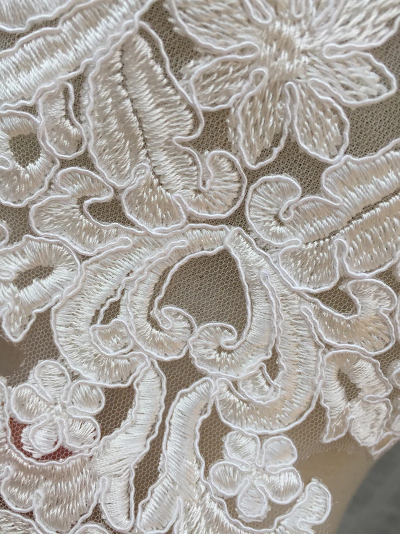 Новая искусственная кожа с шнурком для шитья костюма пэчворка|lace applique|corded lace