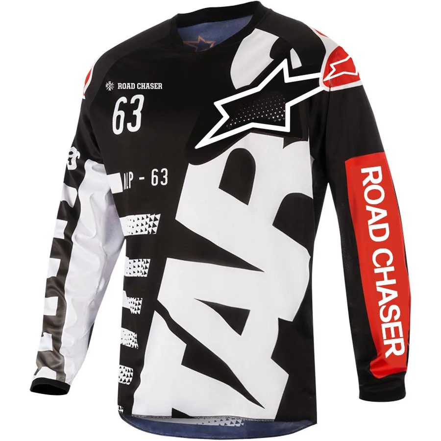 Звезда горный велосипед с длинным рукавом велоспорт джерси DH MX RBX MTB Racing одежда