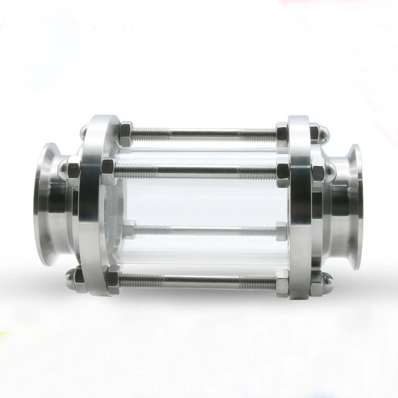 Hygienic Pipeline Joint Fast-Fixed Hoop Clamp Visual Mirror 304 Stainless Steel FRP Flange Internal | Обустройство дома