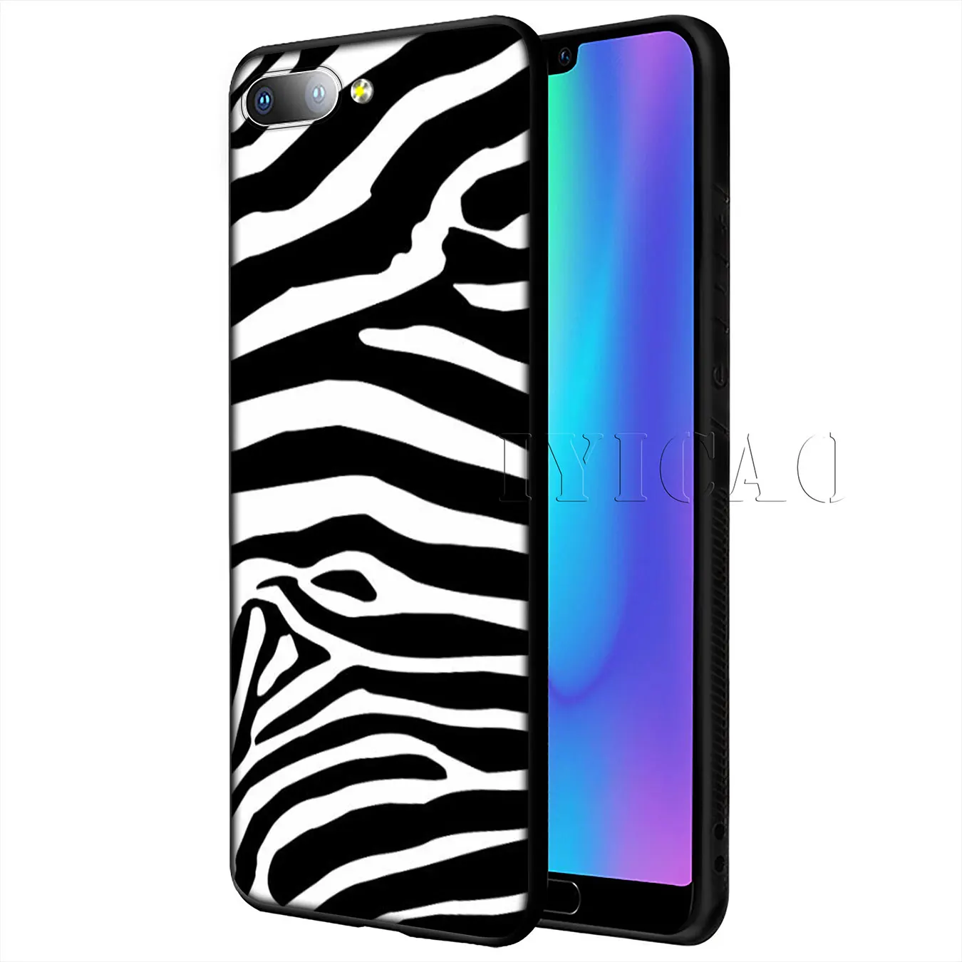 Мягкий силиконовый чехол IYICAO Leopard love Pink для Huawei Y9 Y7 Y6 Prime 2019 Honor 20 8C 8X 8 9 9X 10 Lite 7C 7X 7A Pro