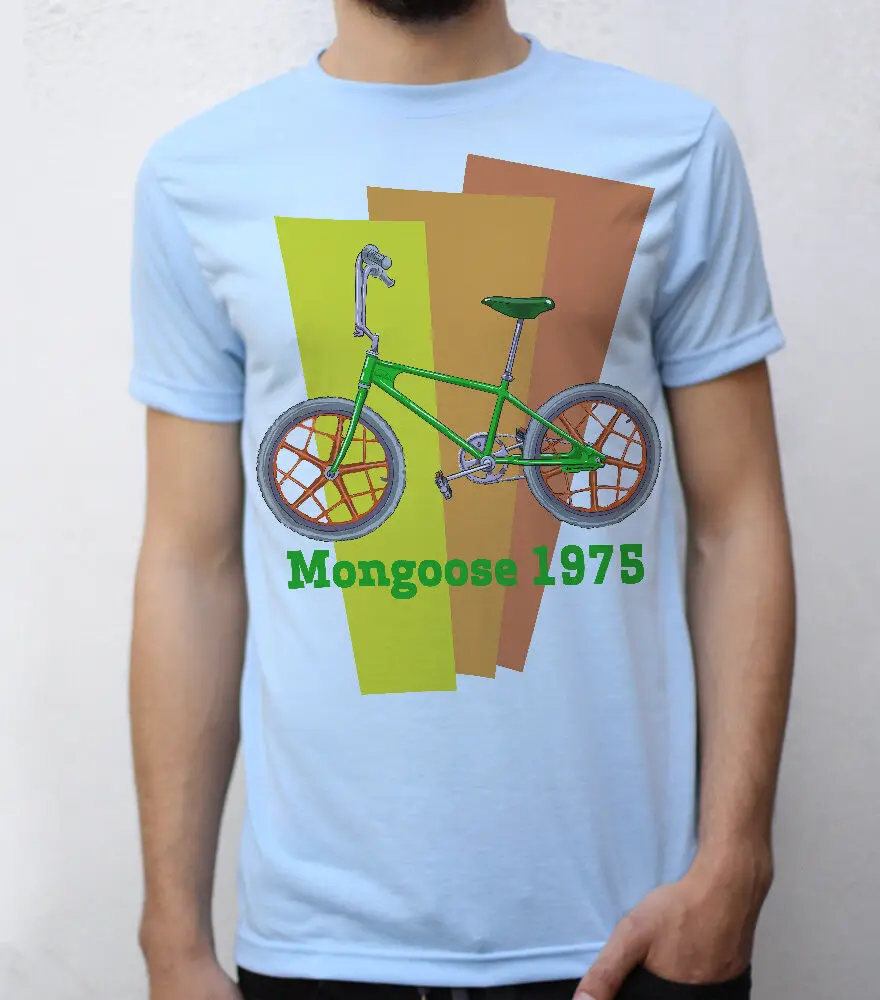 Mongoose футболка с дизайном BMX Bike недорогие футболки оптом 2019 модная из 100% хлопка