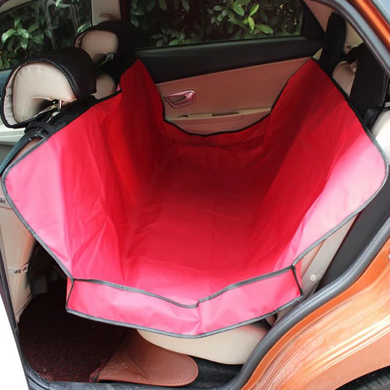 Preço Red Dog Pet Car Seat Cover Pad Pet Banco Traseiro À Prova D' Água Almofada Mat Blanket Hammock Seguro Protetor De Assento De Carro Do Cão De Volta Dobrável