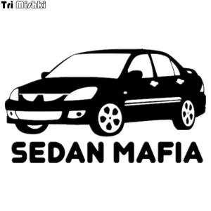 Tri Mishki HZX046 11.4*20см 1-4 шт наклейки на авто sedan mafia for mitsubishi lancer для мицубиси лансер наклейки на автомобиль наклейка на авто
