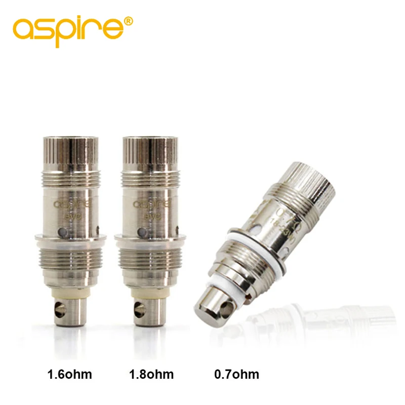 75 шт./лот Aspire катушка Nautilus bvc Vape головка сменная Нижняя Вертикальная атомайзер ядро для Nautilus(мини) танк и Zelos комплект