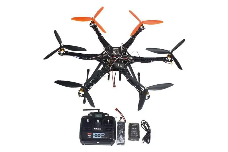 Квадрокоптер HMF S550 9045 с 3 пропеллерами 6 осевой Мультикоптер Hexacopter RTF/ARF каналов TX/RX