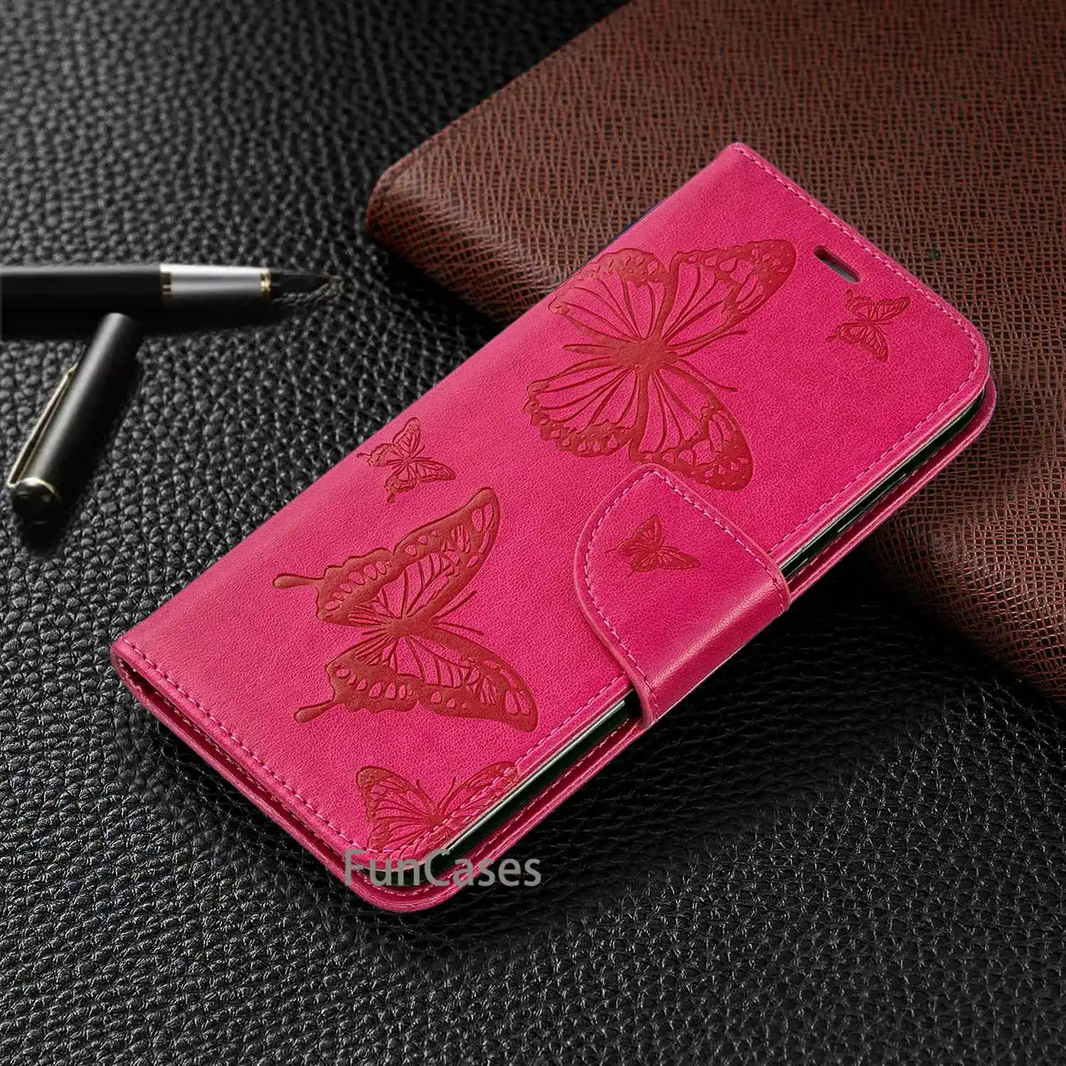 Для huawei P умный кожаный чехол для Coque Smart Cover классический стиль сплошной цвет флип