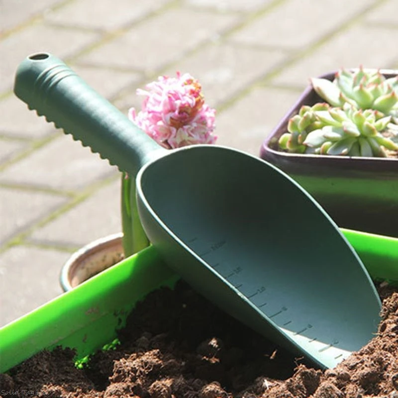 

Home Gardening Tools Plastic Loose Soil Spade Plant Shovels Flowers Vegetable Planting Weeding Sowing Sturdy Anti Slip Handle
