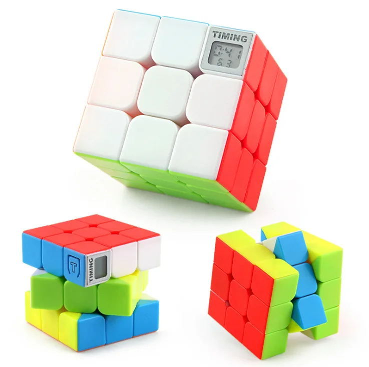 3x3x3 магический куб с таймером профессиональный детский соревновательный скоростной пазл куб игрушка для детей крутая игрушка для взрослых подарки на день рождения