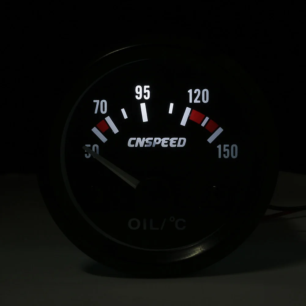 Универсальный Автомобильный датчик температуры масла CNSPEED 52 мм 12 В 50 ~ 150 C с